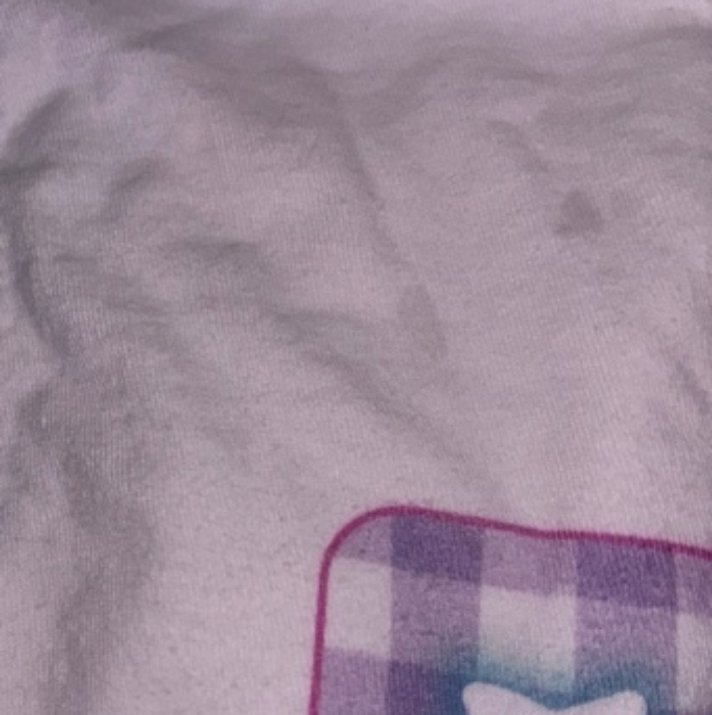 Sanrio Kuromi Kids Tee - White with Purple Graphic - Picture 3 of 6